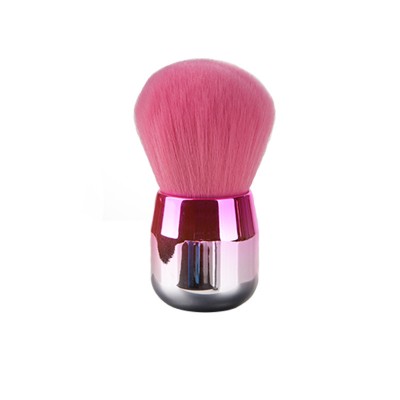 New Professional Beauty High Quality Private Label Colorful Small Bevel Super Soft 5pcs Single Mushroom Head Makeup Brush